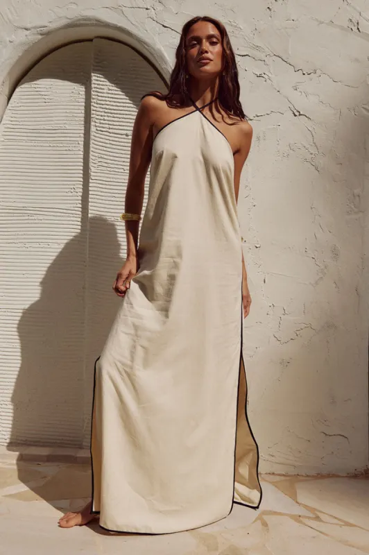 FLORENT MAXI DRESS - SAND sold by Runaway The Label