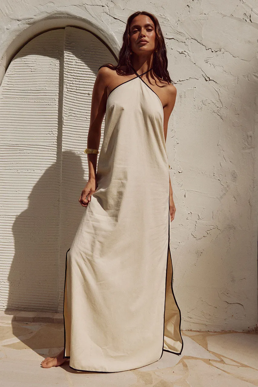 FLORENT MAXI DRESS - SAND sold by Runaway The Label