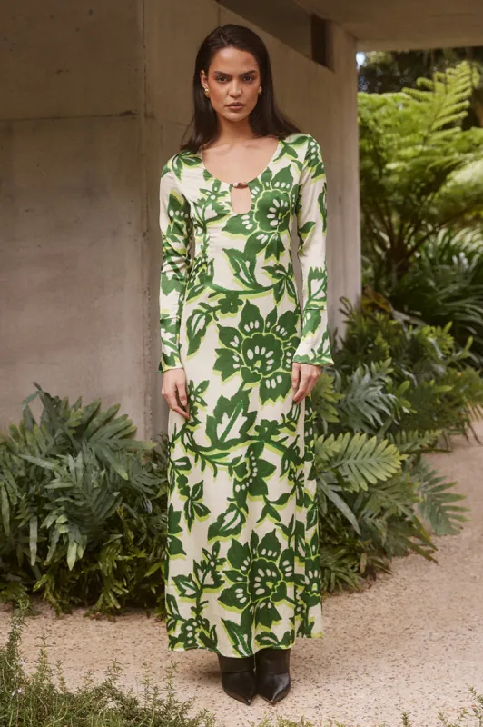 MIRAGE MAXI DRESS - LUELA PRINT sold by Runaway The Label