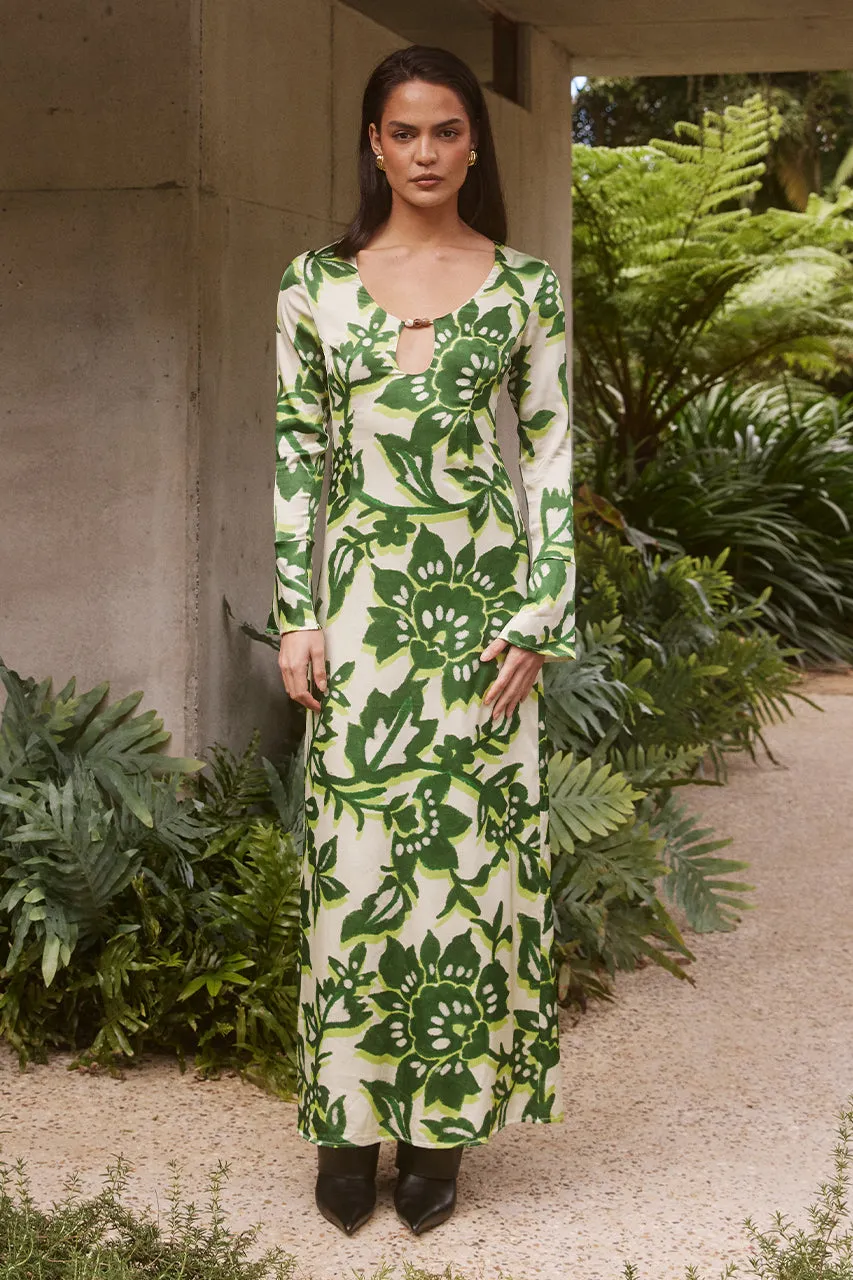 MIRAGE MAXI DRESS - LUELA PRINT sold by Runaway The Label product image thumbnail 4