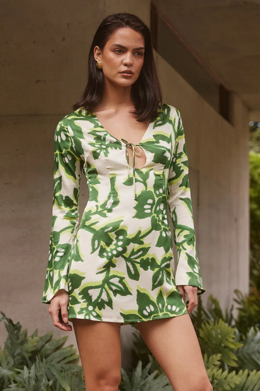 MIRAGE MINI DRESS - LUELA PRINT sold by Runaway The Label