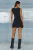 ARDEN MINI DRESS - BLACK sold by Runaway The Label