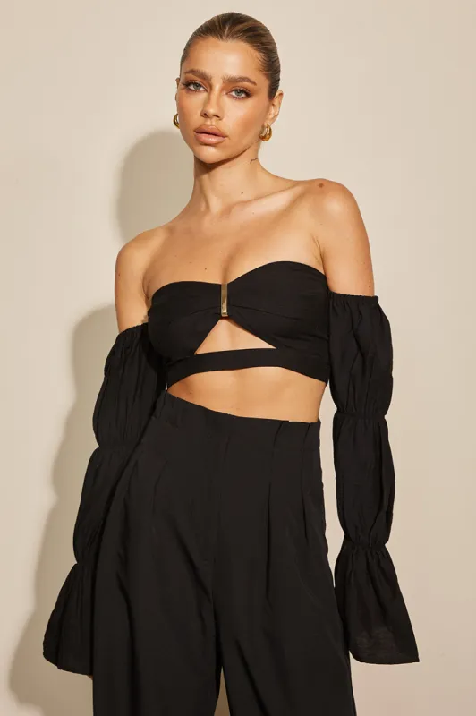 Romee Top - Black sold by Runaway The Label