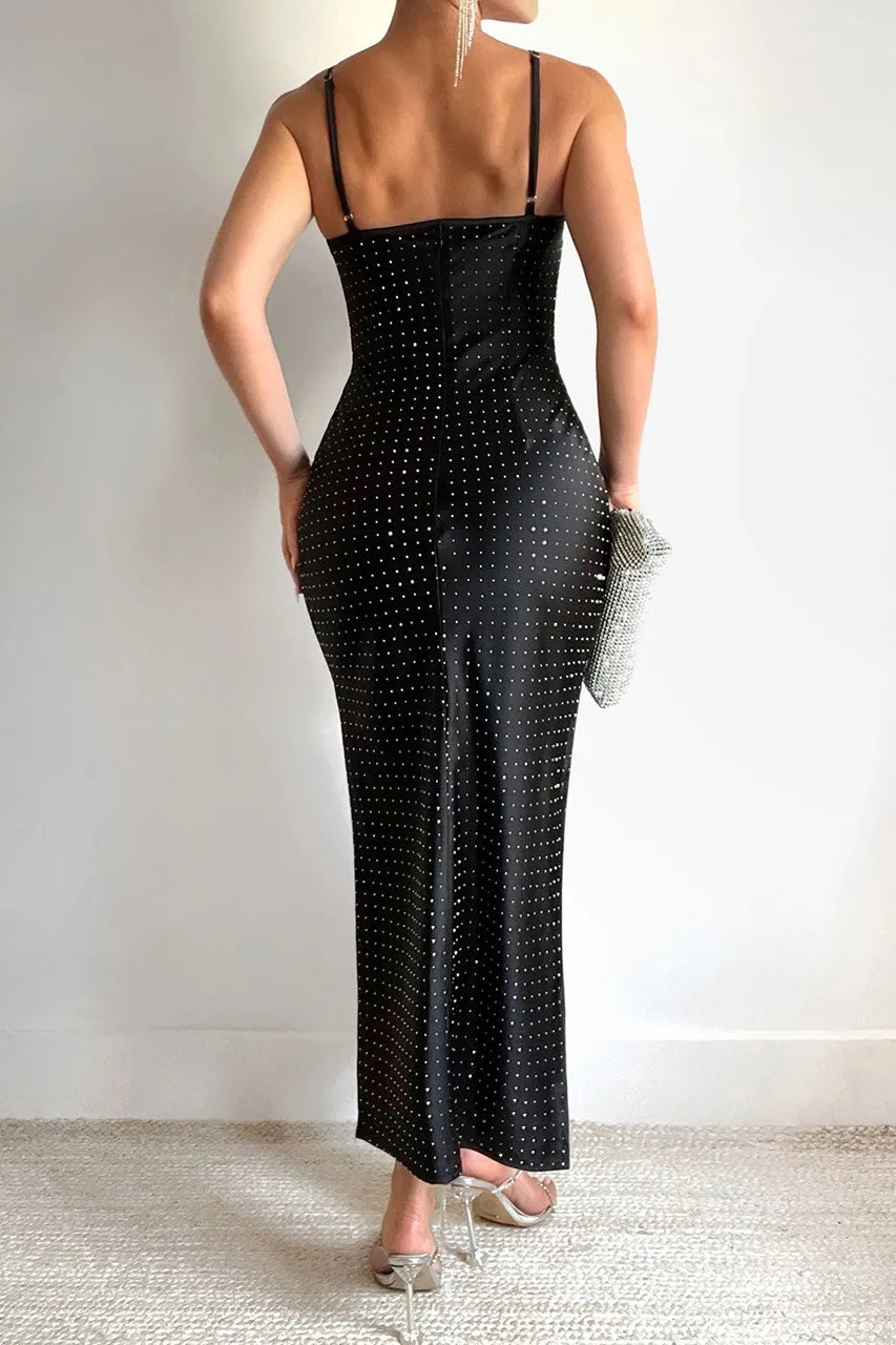 KALINA MIDI DRESS - BLACK sold by Runaway The Label product image thumbnail 2