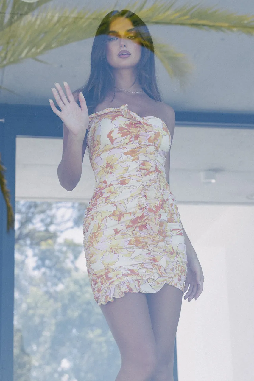 Tropicana Strapless - Citrus Floral sold by Runaway The Label product image thumbnail 4