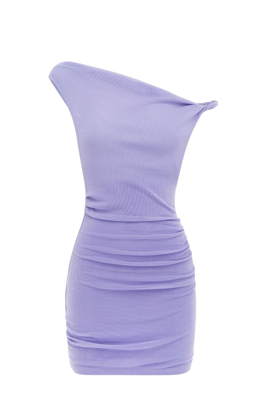 THE TWIST MINI DRESS - LILAC sold by Runaway The Label