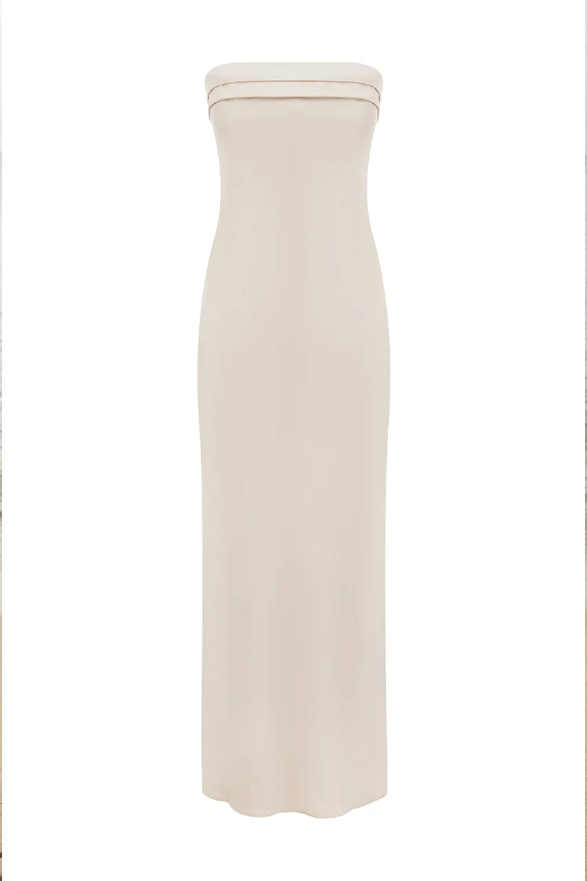 DELILAH MAXI DRESS - IVORY sold by Runaway The Label product image thumbnail 3