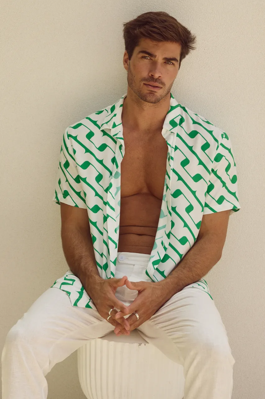 MASON SHIRT - GREEN sold by Runaway The Label product image thumbnail 5