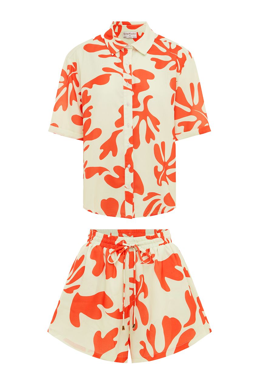 ENYA SHIRT - ORANGE BOTANICA sold by Runaway The Label product image thumbnail 5