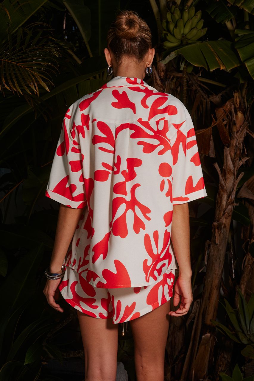 ENYA SHIRT - ORANGE BOTANICA sold by Runaway The Label product image thumbnail 2