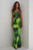 MARLINI MAXI DRESS - LOTUS PRINT sold by Runaway The Label