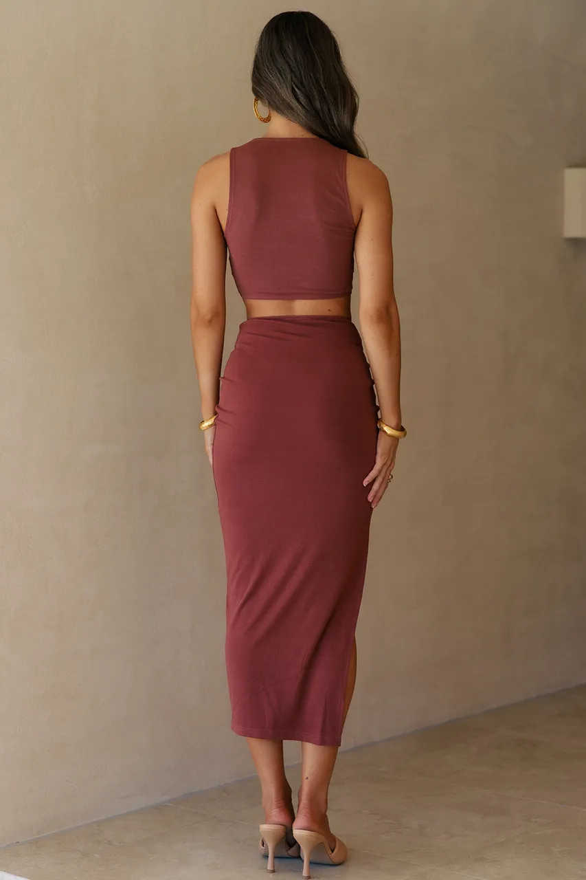 Dominica Crop Cami - Cinnamon sold by Runaway The Label product image thumbnail 2