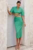 Palais Midi Skirt - Apple sold by Runaway The Label