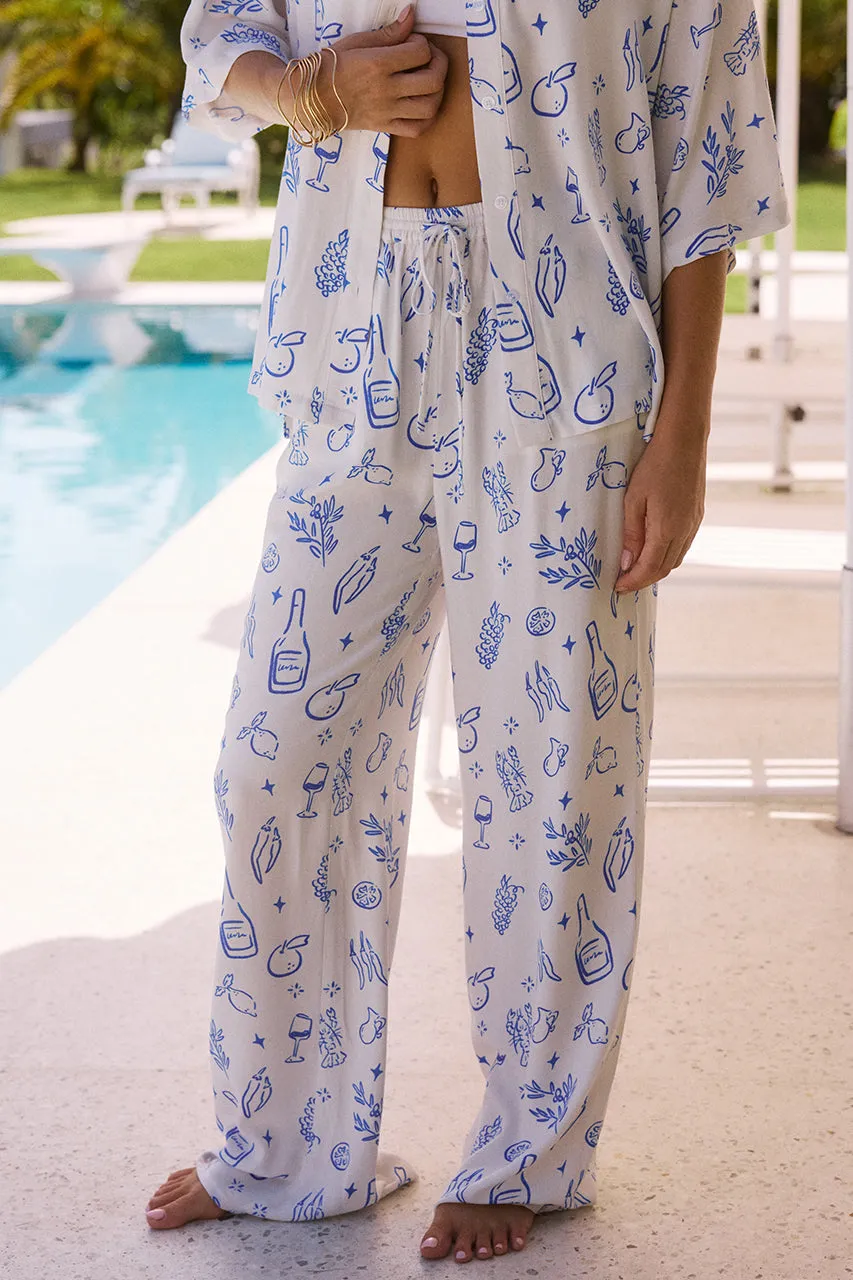 VENUS PANT - ADELPHIE BLUE sold by Runaway The Label