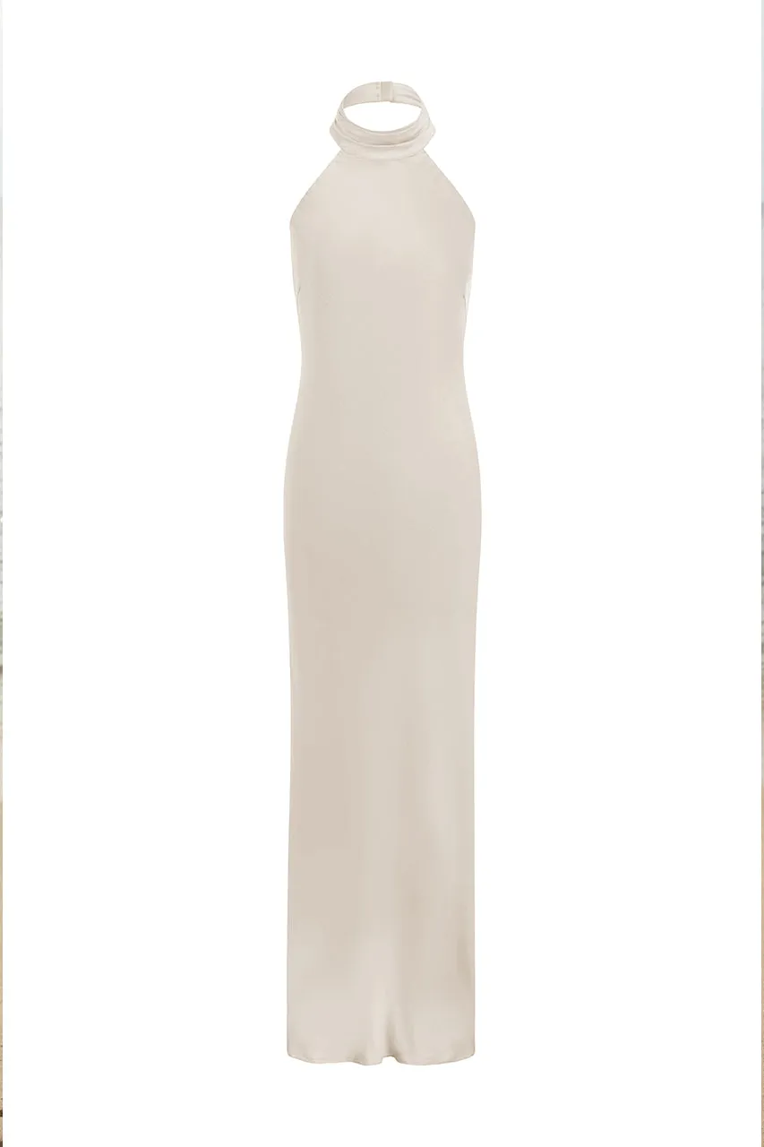 BRIGITTE MAXI DRESS - IVORY sold by Runaway The Label product image thumbnail 3