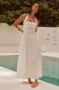 LOCKLEA MIDI DRESS - WHITE sold by Runaway The Label