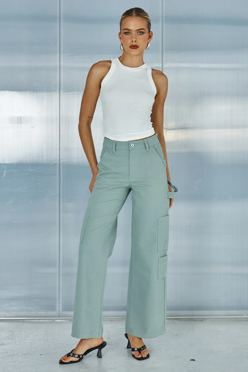 ZATARA PANT - SAGE sold by Runaway The Label
