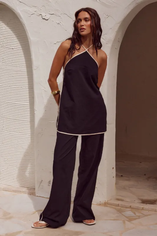 JAMIE PANT - BLACK sold by Runaway The Label