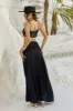 ROSALINE MAXI SKIRT - BLACK sold by Runaway The Label
