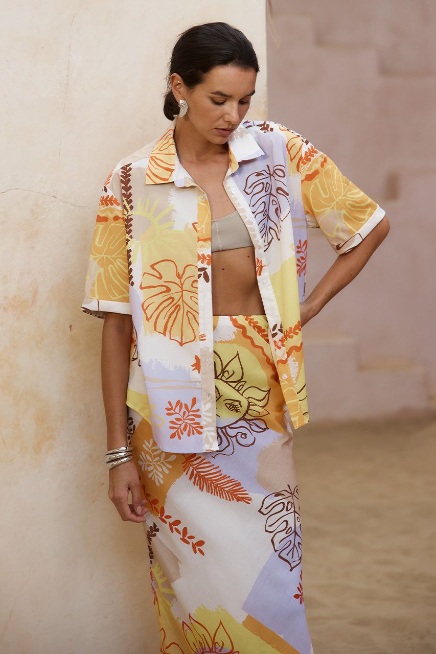 PALAMA SHIRT - PALAMA PRINT sold by Runaway The Label