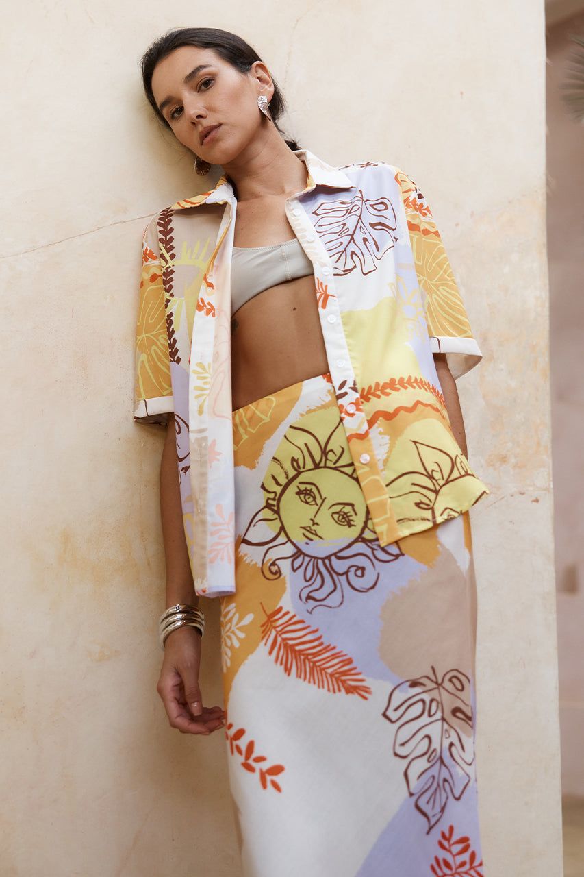 PALAMA SHIRT - PALAMA PRINT sold by Runaway The Label product image thumbnail 3