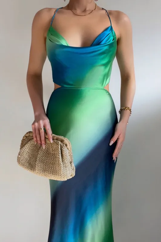 Santorini Dress - Lime Dye sold by Runaway The Label