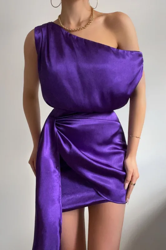Charismata Dress - Purple sold by Runaway The Label