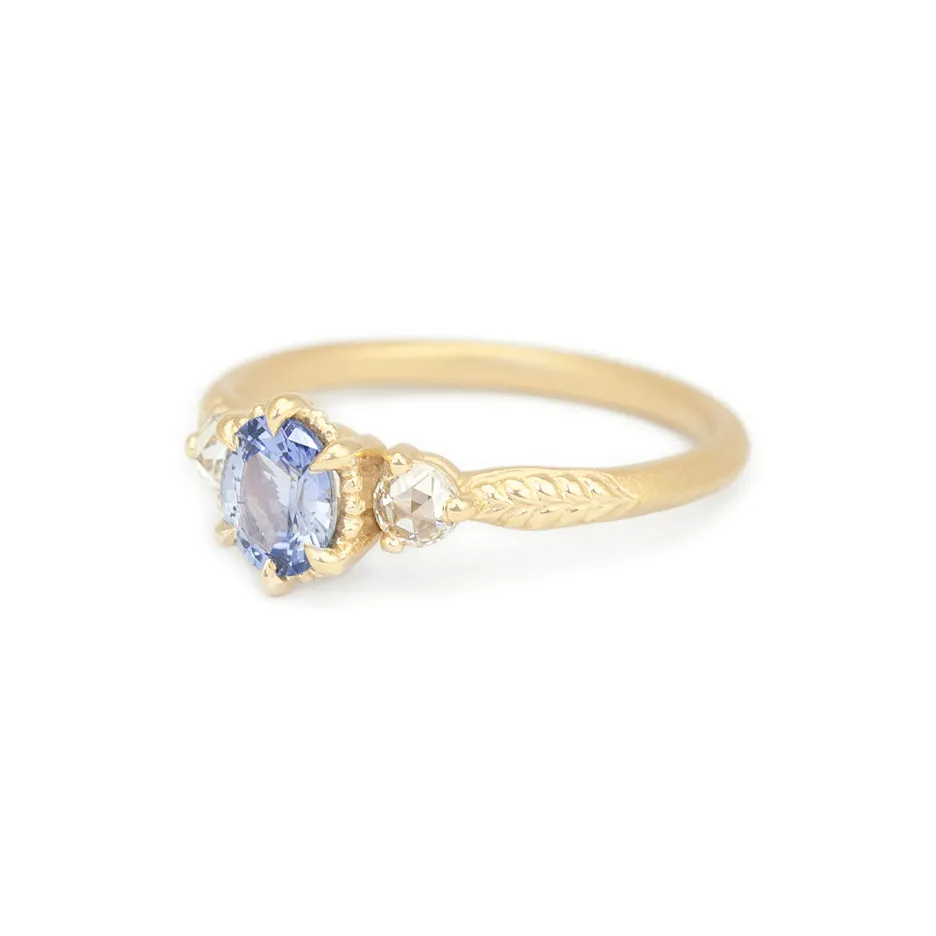 Evergreen 3-Stone Ring - (LC9053) Blue Sapphire sold by Meghan Thorne Jewlery product image thumbnail 3