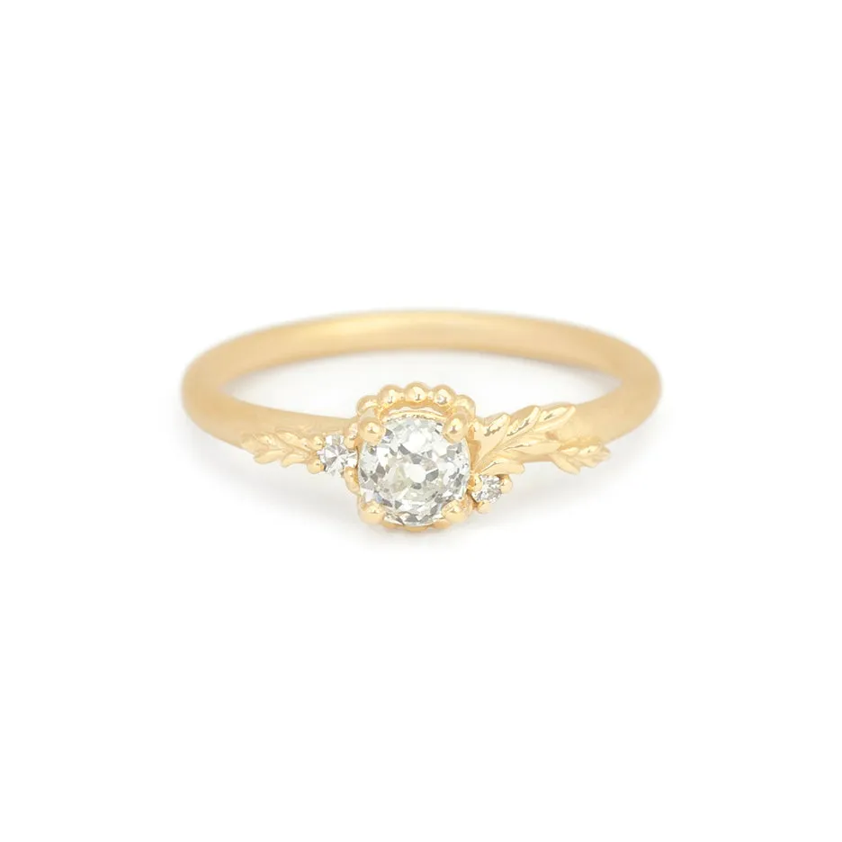 Wood Nymph Daphne Cherie - Antique Old Mine Cut Diamond sold by Meghan Thorne Jewlery