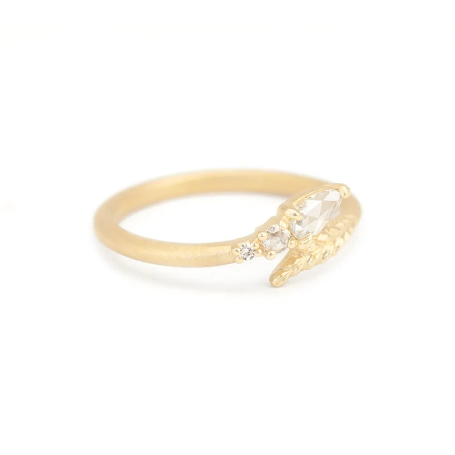 Evergreen Sinu Ring (LC8885)- White Rose Cut Diamond sold by Meghan Thorne Jewlery product image thumbnail 2