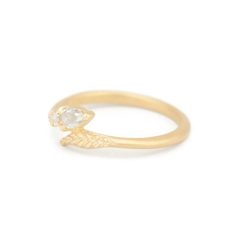Evergreen Sinu Ring (LC8885)- White Rose Cut Diamond sold by Meghan Thorne Jewlery product image thumbnail 3