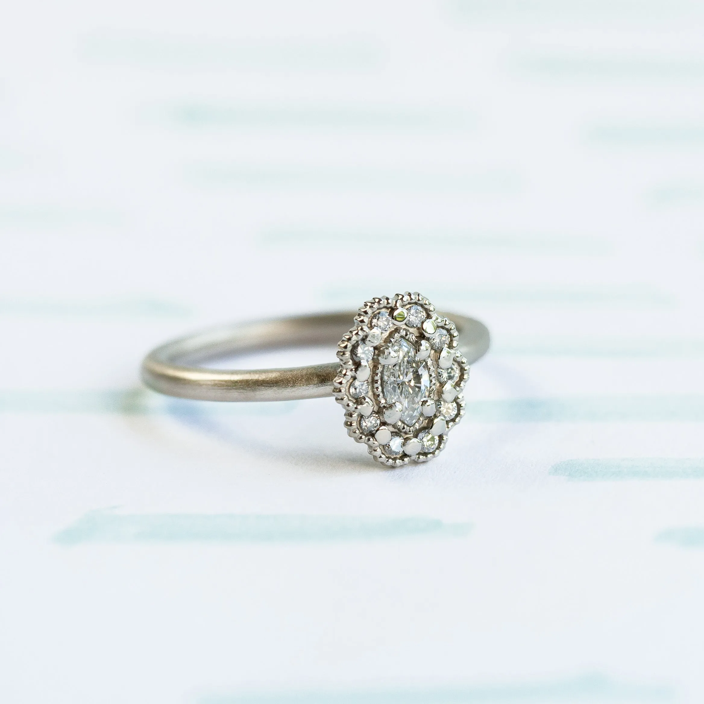 Mosaic Petite Marquise Ring sold by Meghan Thorne Jewlery product image thumbnail 5
