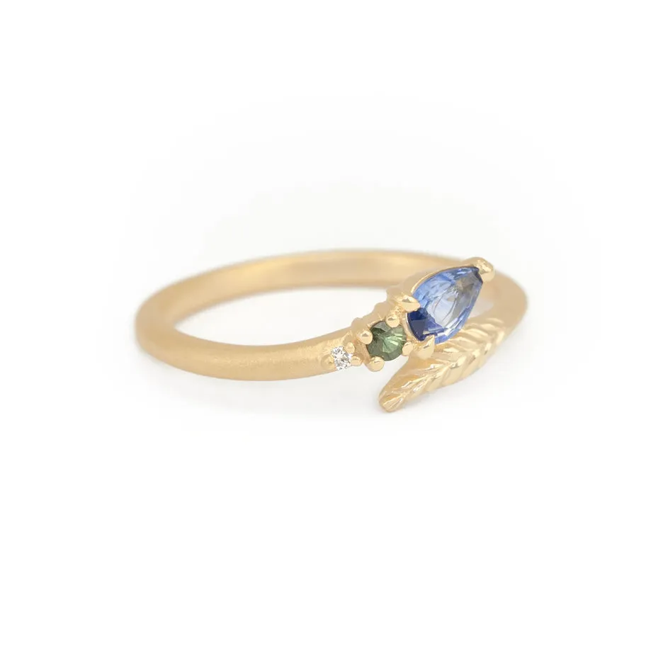 Evergreen Sinu Ring - Blue and Green Sapphires sold by Meghan Thorne Jewlery product image thumbnail 2
