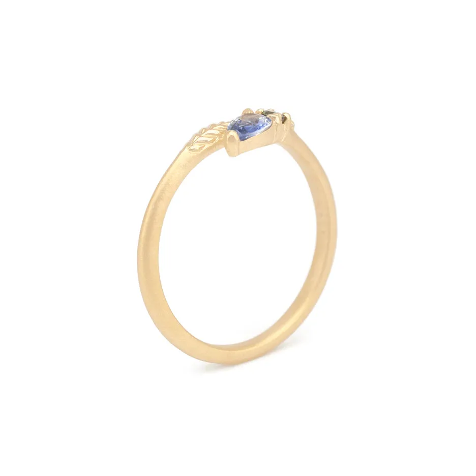Evergreen Sinu Ring - Blue and Green Sapphires sold by Meghan Thorne Jewlery product image thumbnail 4