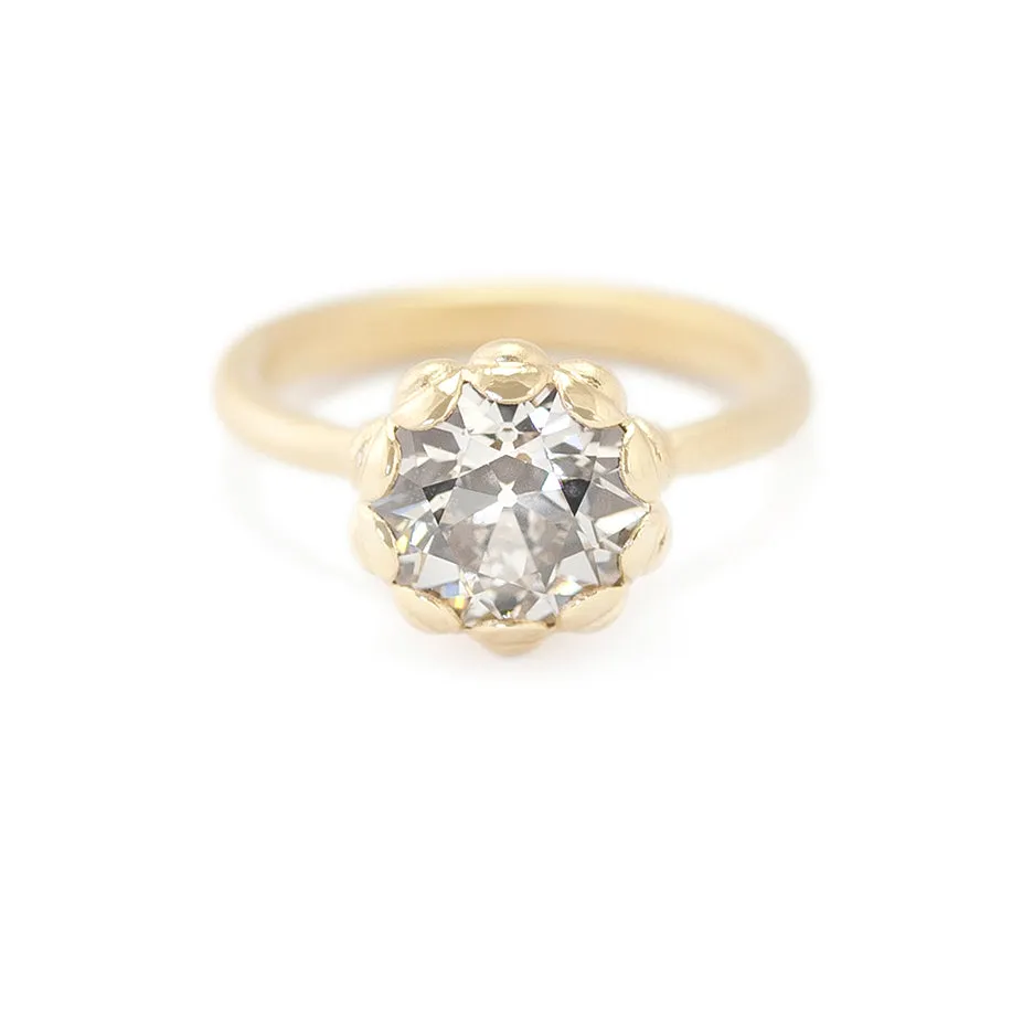Vieira Solitaire (MT8129) - Old European Cut Diamond sold by Meghan Thorne Jewlery