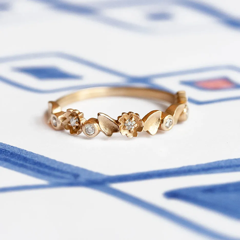 Buttercup Half Eternity Band - Yellow Gold sold by Meghan Thorne Jewlery product image thumbnail 2
