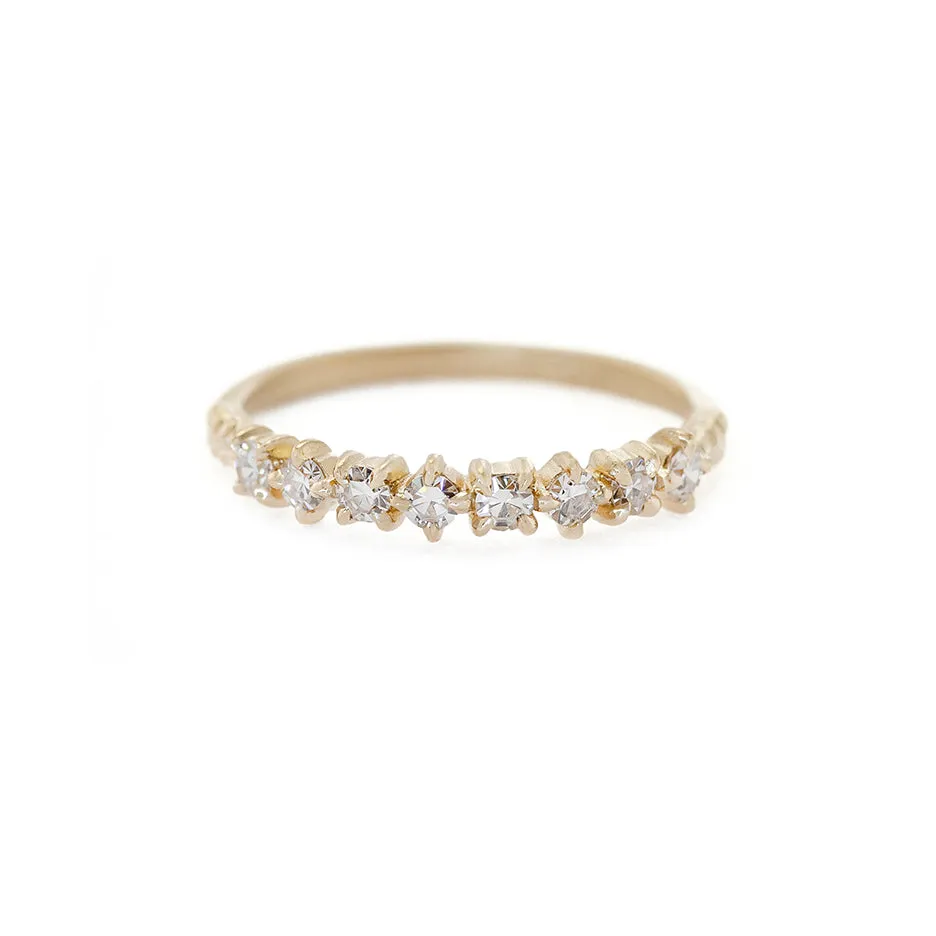 Evergreen Mixie Band - Single Cut Diamonds sold by Meghan Thorne Jewlery