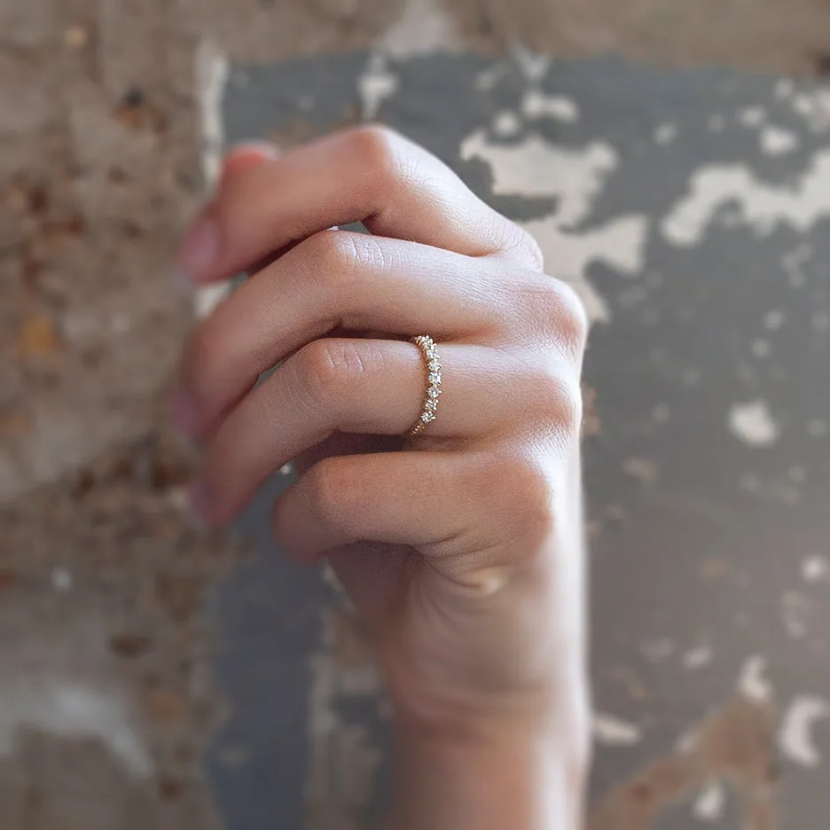 Evergreen Mixie Band - Single Cut Diamonds sold by Meghan Thorne Jewlery product image thumbnail 4