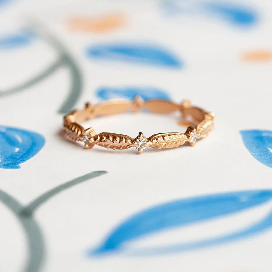 Evergreen Eternity Band - Rose Gold sold by Meghan Thorne Jewlery product image thumbnail 2