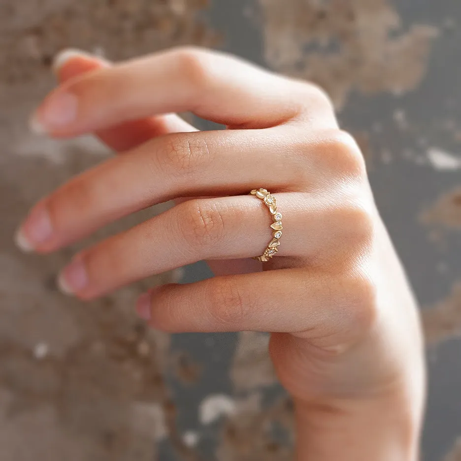 Buttercup Eternity Band - Yellow Gold sold by Meghan Thorne Jewlery product image thumbnail 3