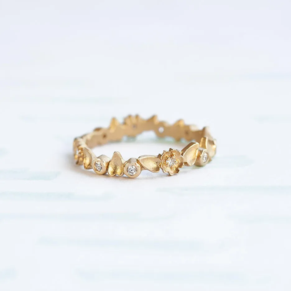 Buttercup Eternity Band - Yellow Gold sold by Meghan Thorne Jewlery product image thumbnail 2