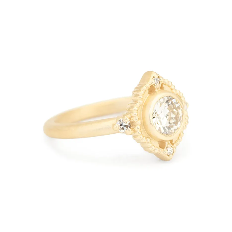 Venise Frame Ring (LC8966) - .67ct Old European Cut Diamond sold by Meghan Thorne Jewlery product image thumbnail 2