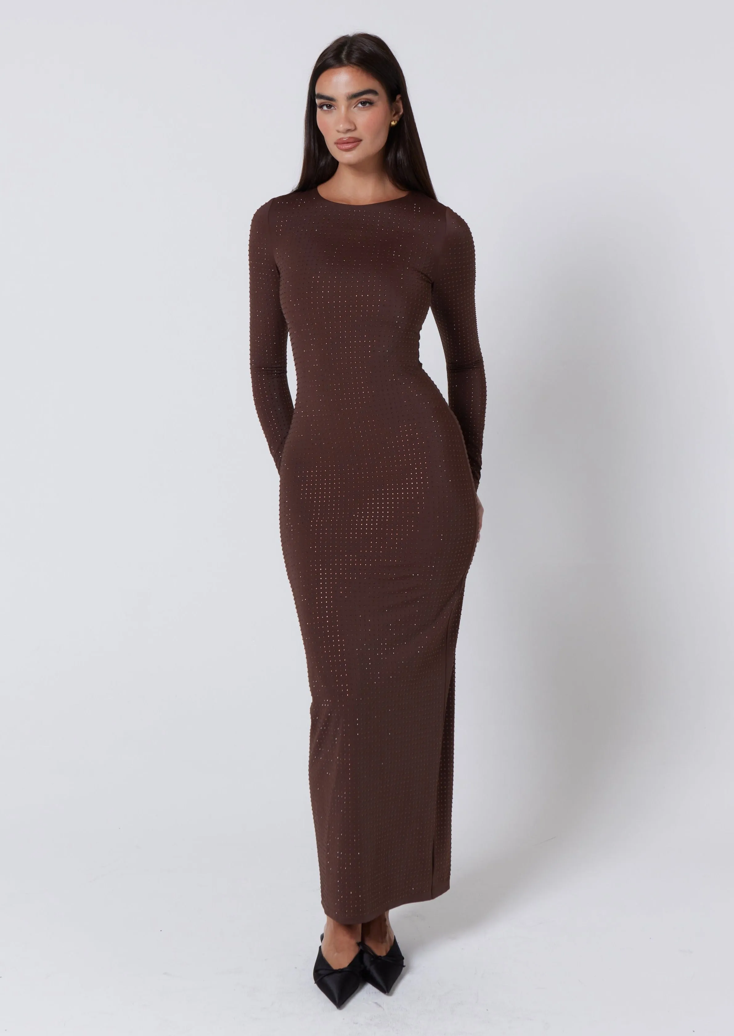 MARGOT DIAMANTÉ MIDI DRESS sold by SLA The Label product image thumbnail 2