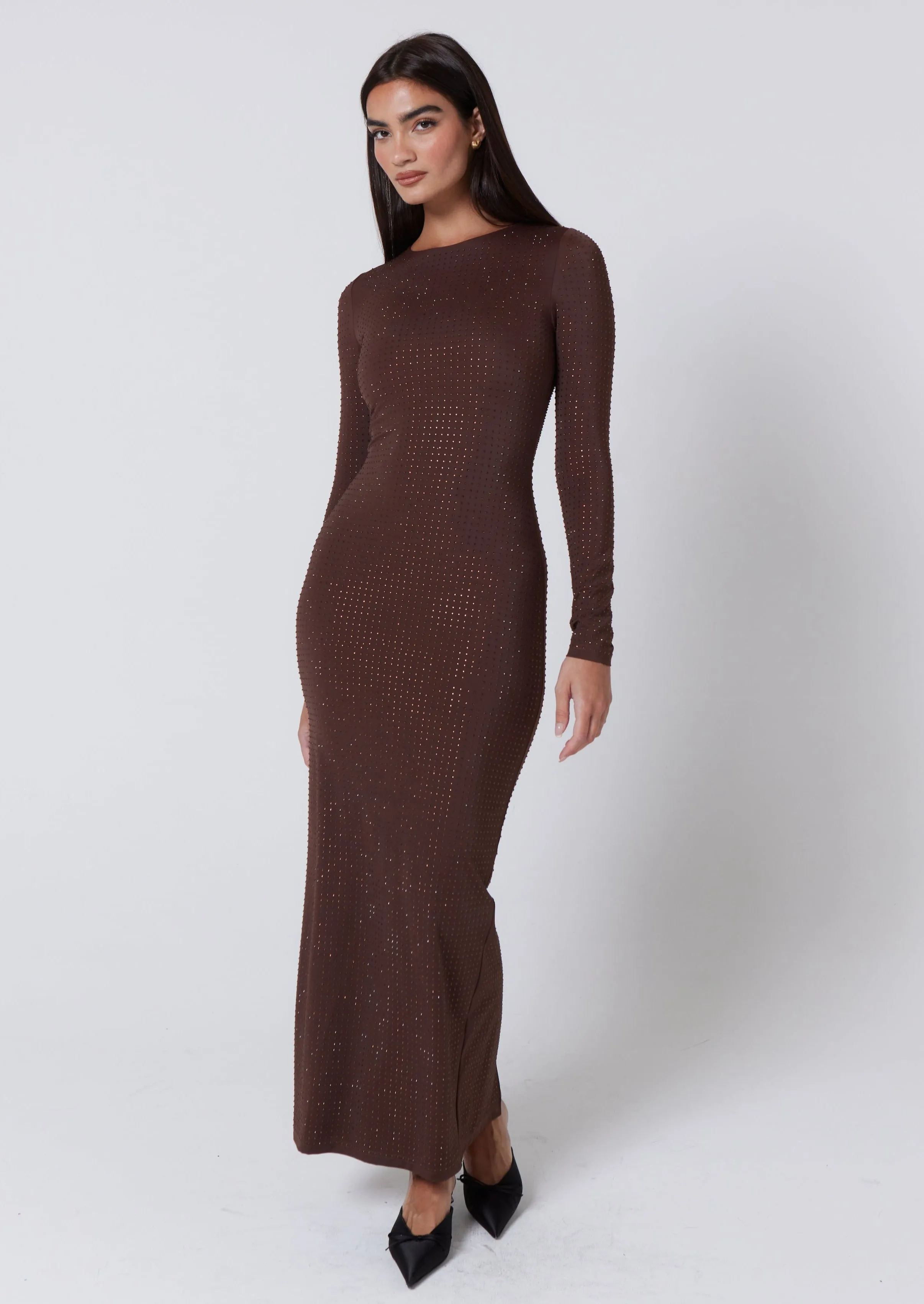MARGOT DIAMANTÉ MIDI DRESS sold by SLA The Label product image thumbnail 4
