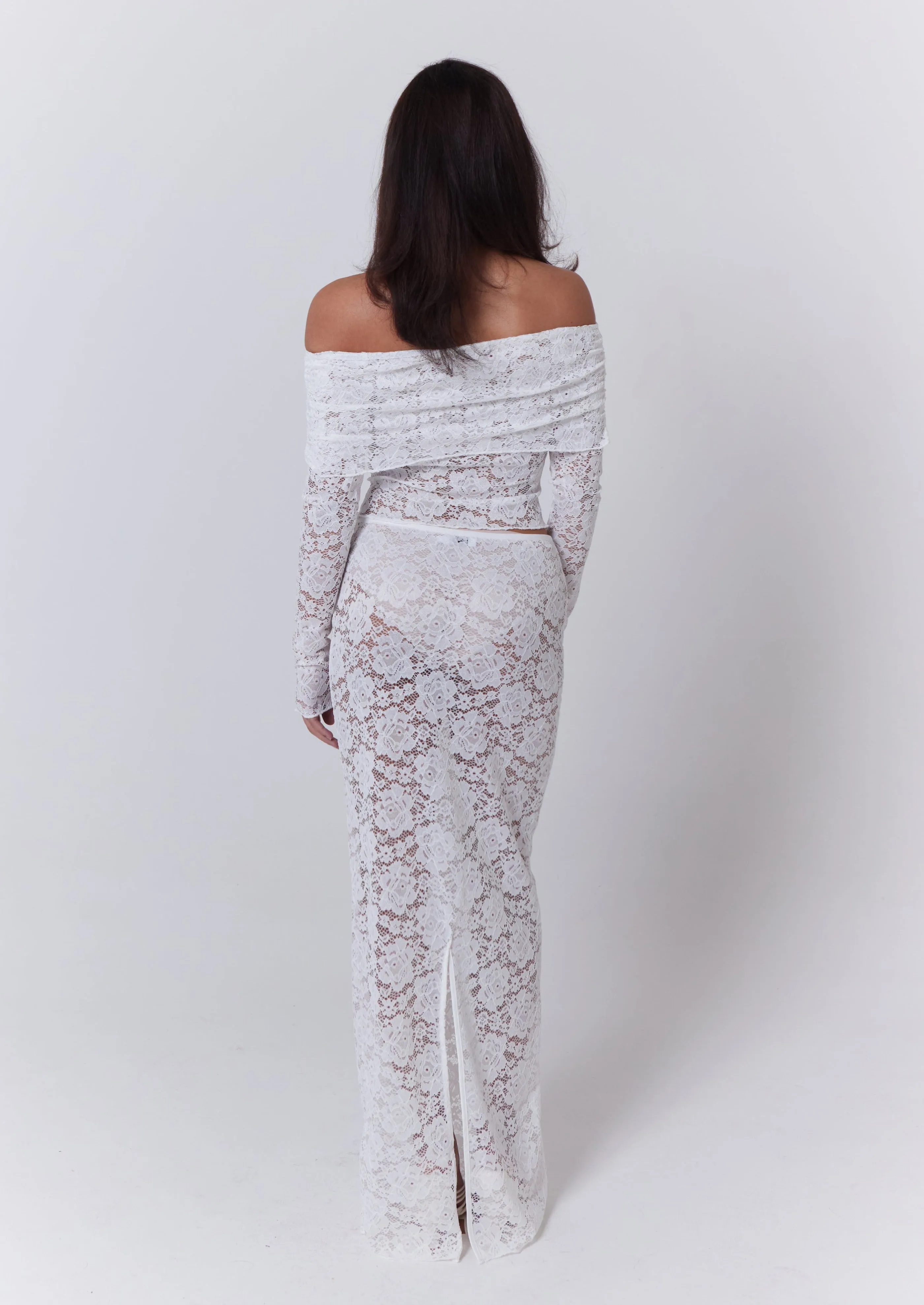 PETITE MYLA LACE MAXI SKIRT sold by SLA The Label product image thumbnail 2