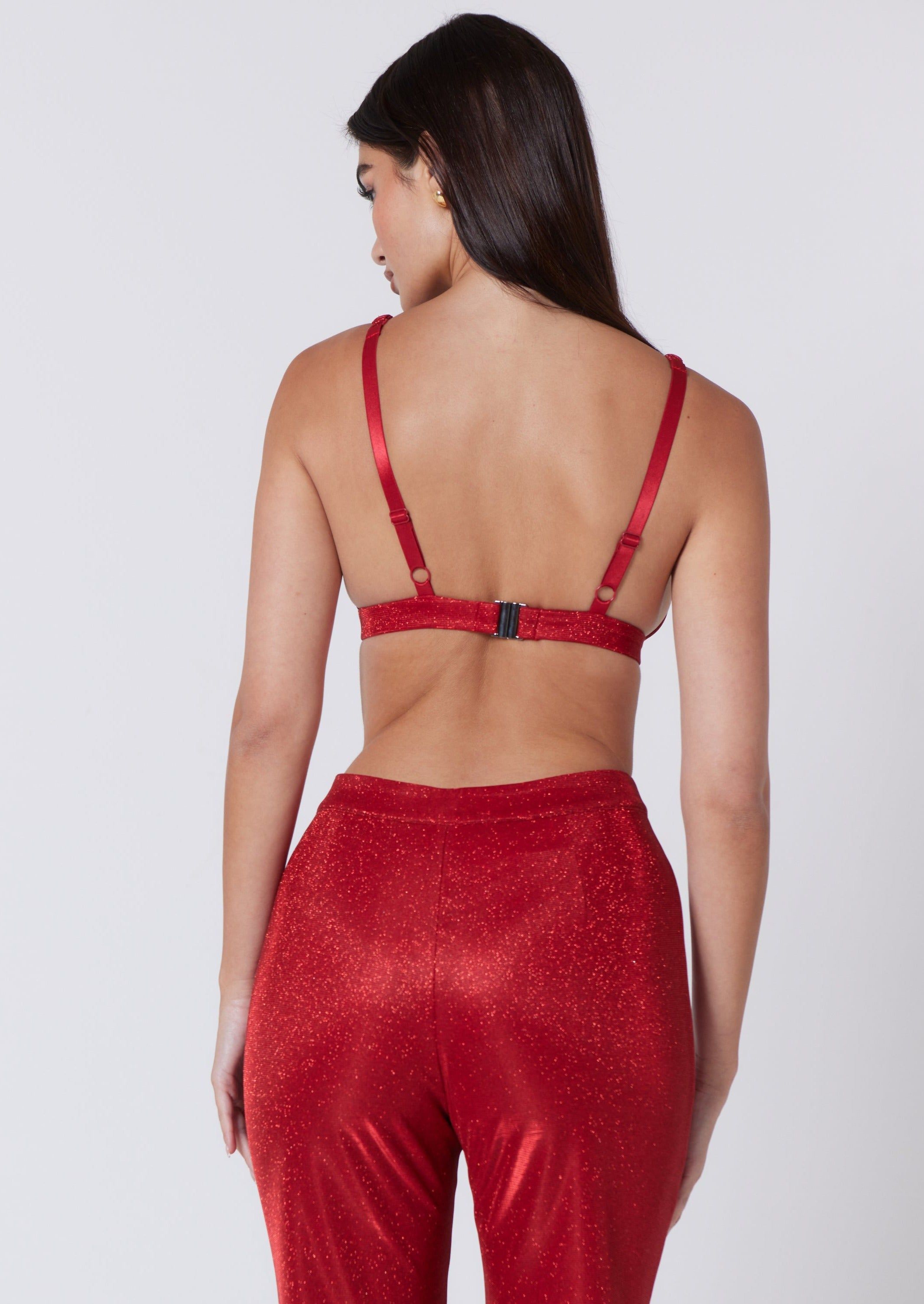 RED ASTRID BRALETTE TOP sold by SLA The Label product image thumbnail 2