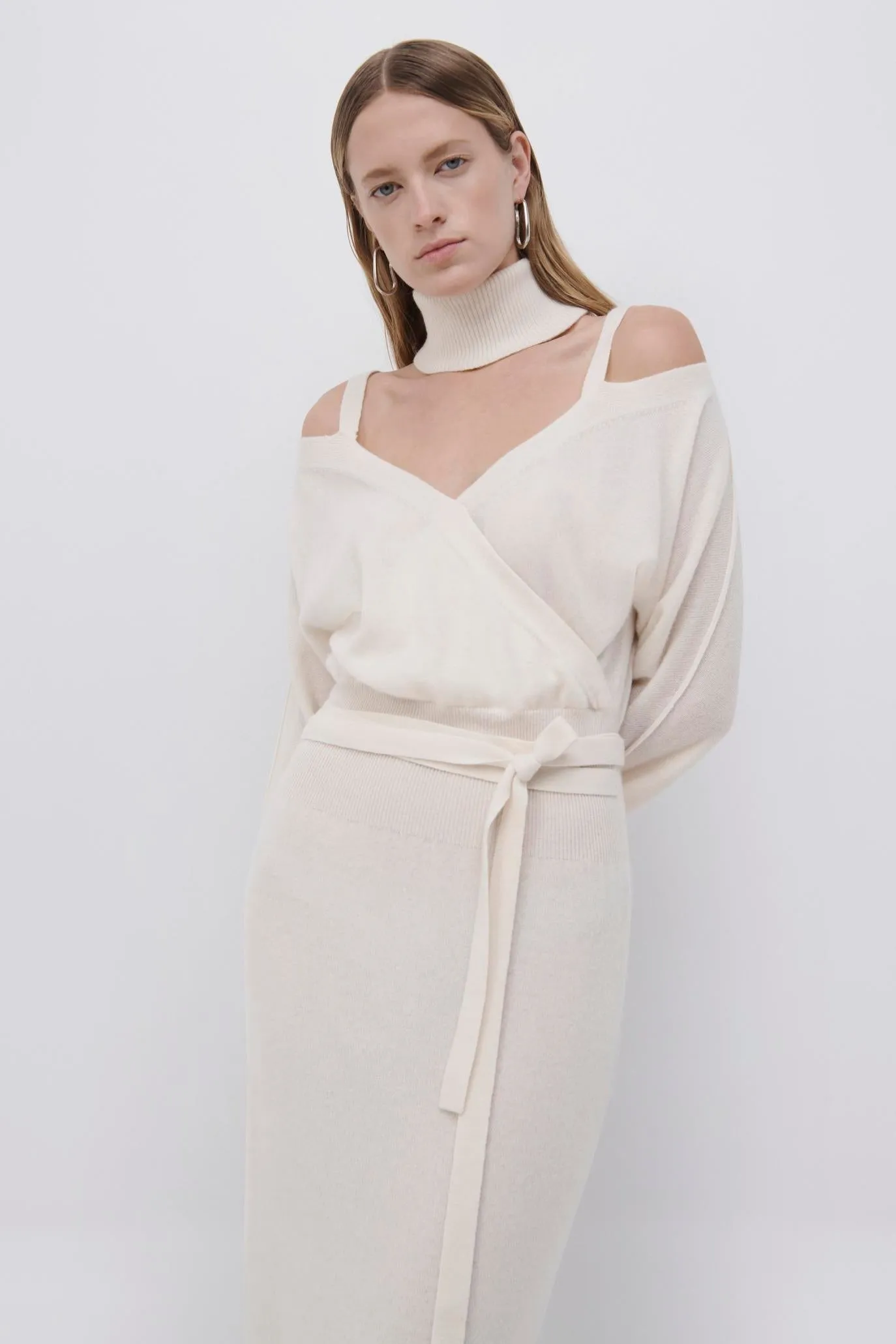 Ashtred Recycled Cashmere Midi Dress sold by Simkhai product image thumbnail 5