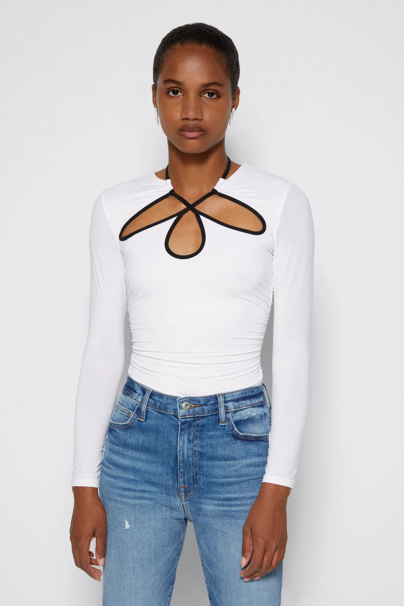 Arti Teardop Top sold by Simkhai