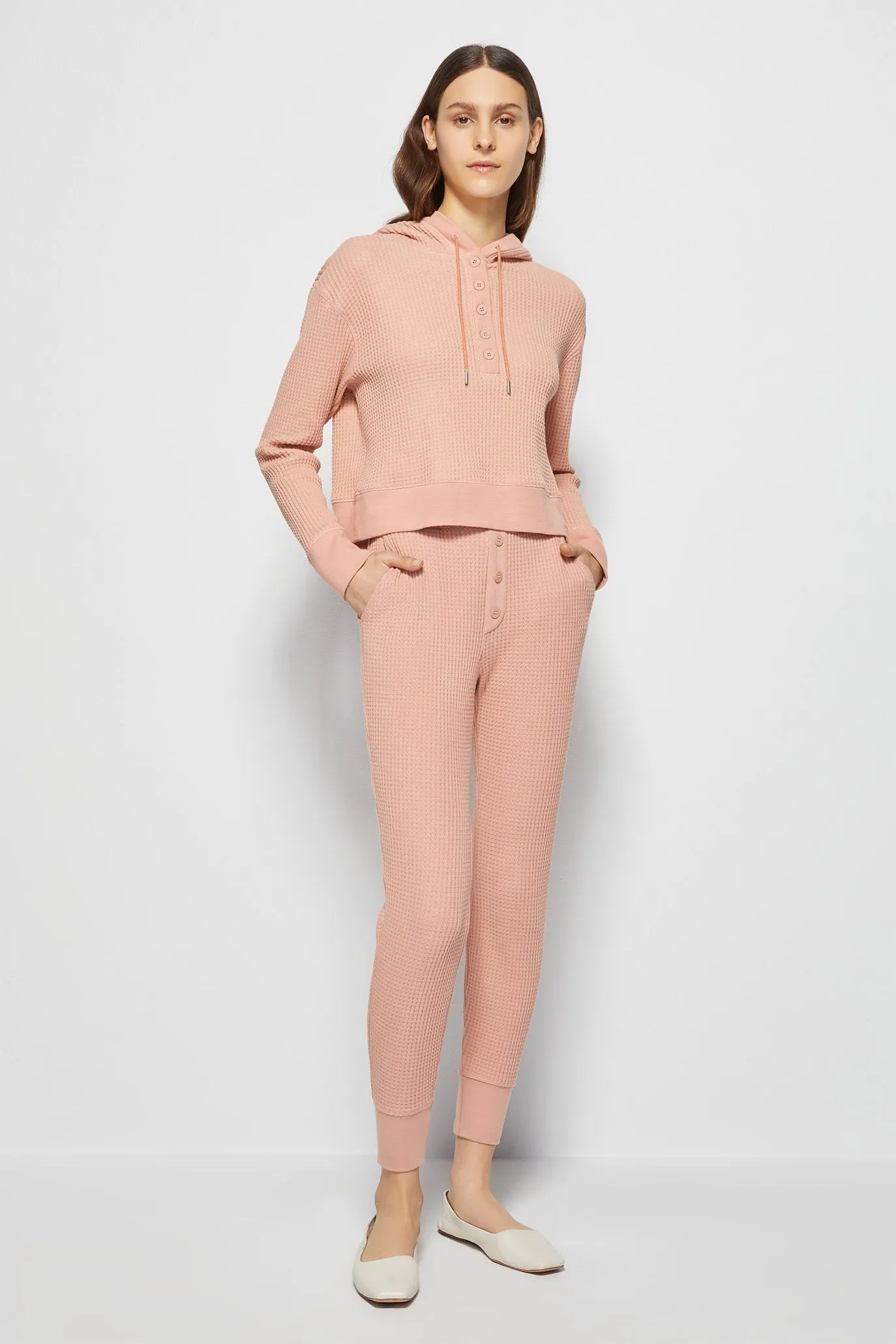 Everly Waffle Hoodie sold by Simkhai product image thumbnail 3