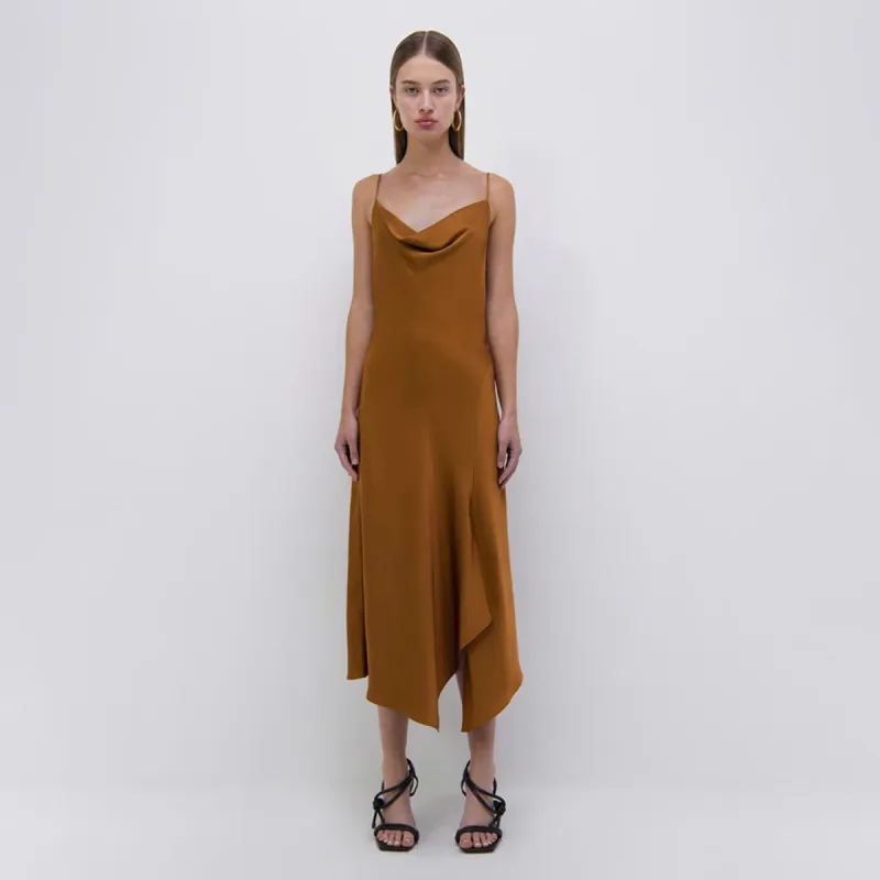 Nellie Satin Slip Dress sold by Simkhai